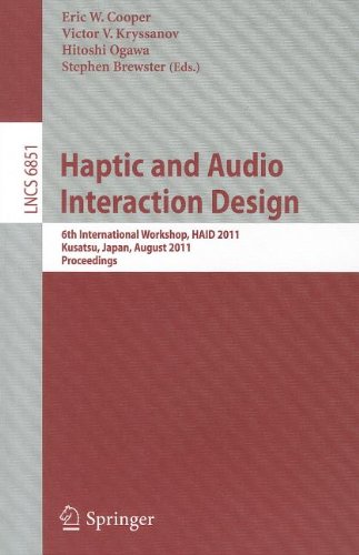 Haptic and Audio Interaction Design