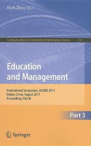 Education and Management, Part 3