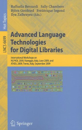 Advanced Language Technologies for Digital Libraries