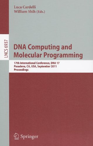 DNA Computing and Molecular Programming