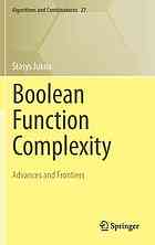 Boolean Function Complexity