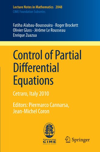 Control of Partial Differential Equations