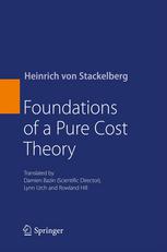 Foundations of a pure cost theory