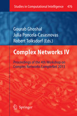 Complex Networks IV : Proceedings of the 4th Workshop on Complex Networks CompleNet 2013