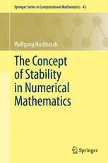 The concept of stability in numerical mathematics