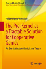 The pre-kernel as a tractable solution for cooperative games an exercise in algorithmic game theory