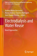 Electrodialysis and Water Reuse Novel Approaches