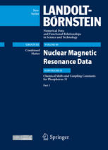 Nuclear magnetic resonance data