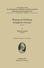 Biegung mit Erhaltung konjugierter Systeme : II. Teil