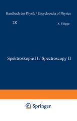 Spektroskopie II / Spectroscopy II