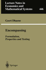 Encompassing : Formulation, Properties and Testing