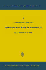 Pathogenese und Klinik der Harnsteine IV : 4. Symposion in Bonn vom 15.-17. 11. 1974