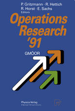 Operations Research '91 : Extended Abstracts of the 16th Symposium on Operations Research held at the University of Trier at September 9-11, 1991.