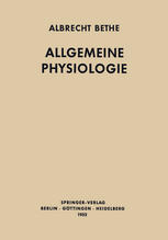 Allgemeine Physiologie.