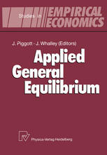 Applied General Equilibrium