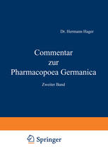 Commenglishtar zur pharmacopoea germanica