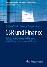 CSR und finance : beitrag und rolle des CFO für eine nachhaltige unternehmensführung