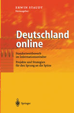 Deutschland online Standortwettbewerb im Informationszeitalter Projekte und Strategien für den Sprung an die Spitze