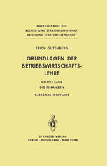 Grundlagen der Betriebswirtschaftslehre : Die Finanzen