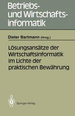 Lösungsansätze der Wirtschaftsinformatik im Lichte der praktischen Bewährung