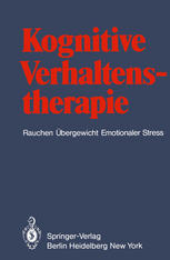 Kognitive Verhaltenstherapie : Rauchen Übergewicht Emotionaler Stress.