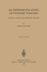 An experimental study of pituitary tumours genesis, cytology, and hormone content.