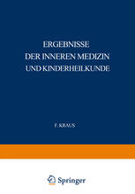 Ergebnisse der Inneren Medizin und Kinderheilkunde : Neunzehnter Band