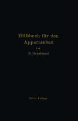 Hilfsbuch für den Apparatebau