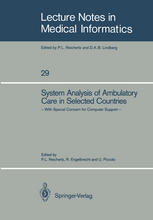 System Analysis of Ambulatory Care in Selected Countries : With Special Concern for Computer Support