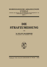 Die Strafzumessung