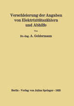 Verschleierung der Angaben von Elektrizitätszählern und Abhilfe