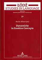Dynamicity in Emotion Concepts