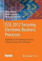 ISSE 2012 Securing Electronic Business Processes