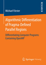 Algorithmic Differentiation of Pragma-Defined Parallel Regions Differentiating Computer Programs Containing OpenMP