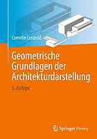 Geometrische Grundlagen Der Architekturdarstellung