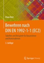 Bewehren nach din en 1992-1-1 - ec2 : tabellen und beispiele fur bauzeichner und konstrukteure.