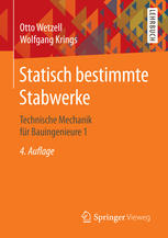 Statisch bestimmte stabwerke : technische mechanik fur bauingenieure.