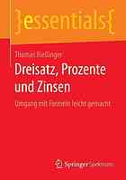 Dreisatz, Prozente Und Zinsen