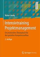 Intensivtraining Projektmanagement