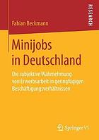 Minijobs in Deutschland
