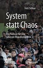 System statt Chaos ein Plädoyer für eine rationale Migrationspolitik