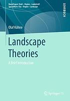 Landscape theories a brief introduction