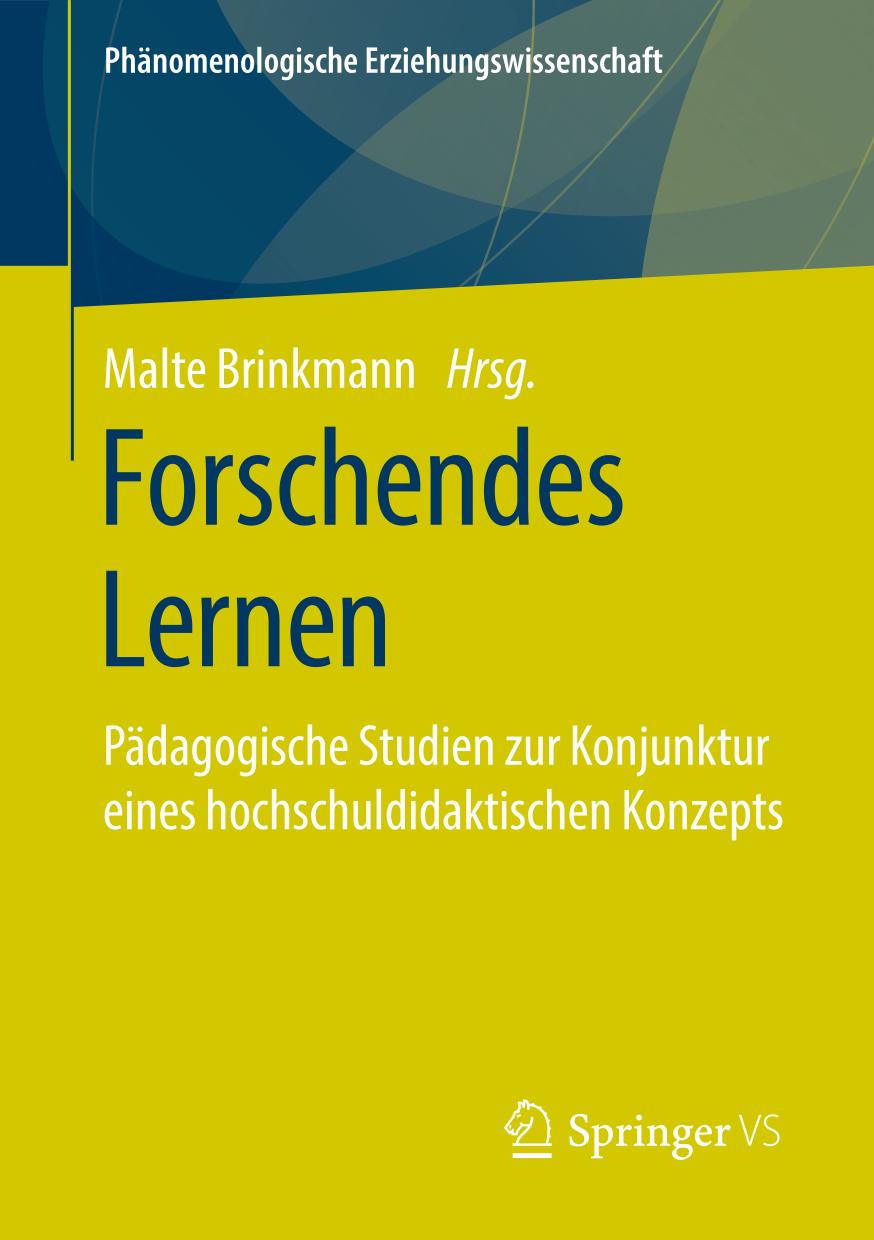 FORSCHENDES LERNEN : pdagogische studien zur konjunktur eines.