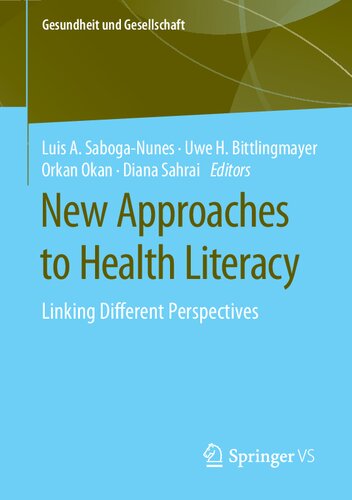 New approaches to health literacy : linking different perspectives