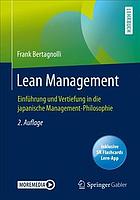 LEAN MANAGEMENT : einfhrung und vertiefung in die japanische management-philosophie - includes... digital flashcards.