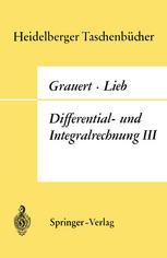 Differential- und Integralrechnung III Integrationstheorie · Kurven- und Flächenintegrale