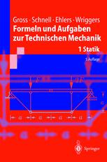 Formeln und Aufgaben zur technischen Mechanik. 1, Statik