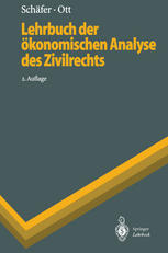 Lehrbuch der ökonomischen Analyse des Zivilrechts