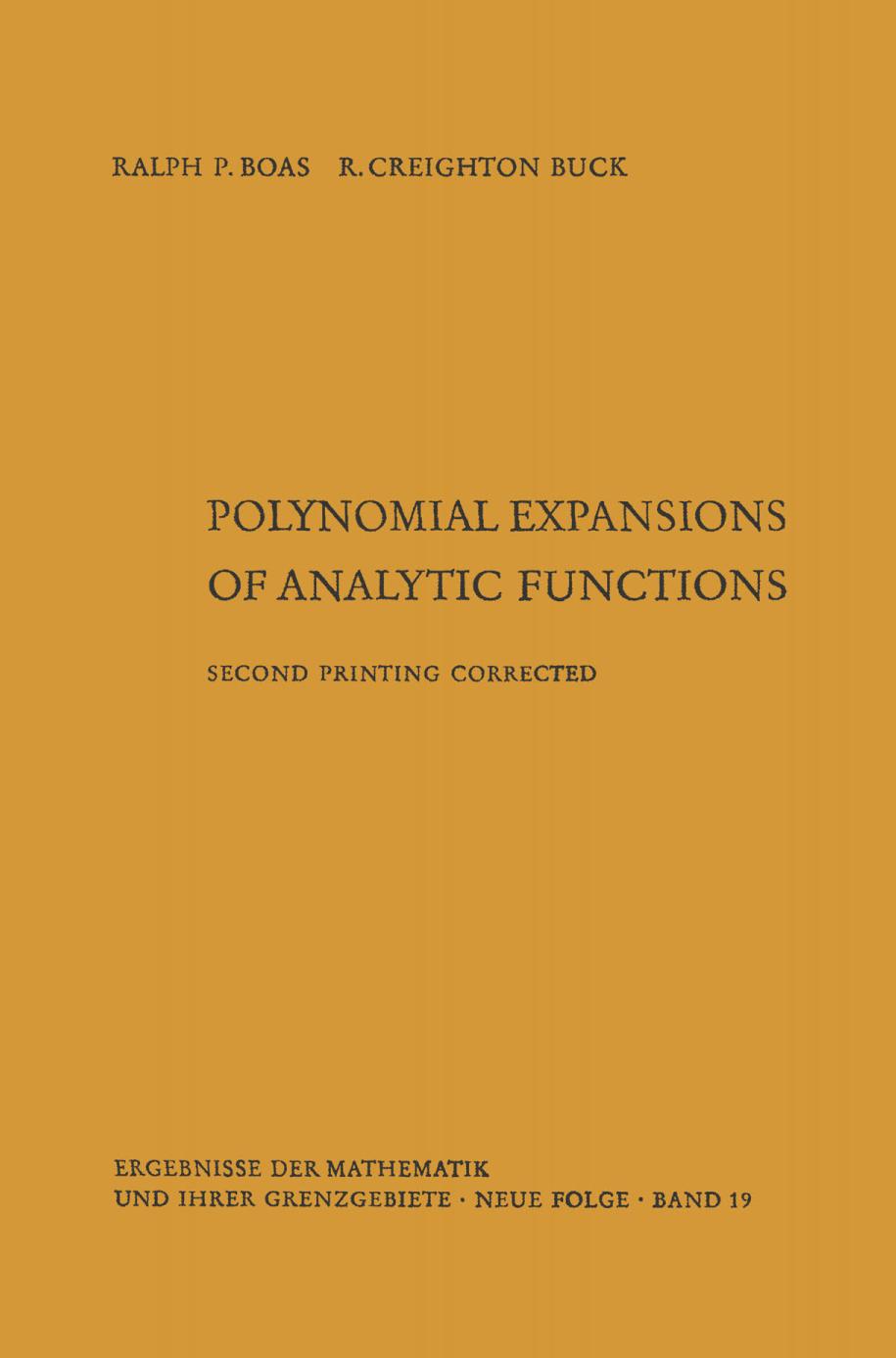 Polynomial expansions of analytic functions