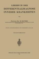 Lehrbuch der Differentialdiagnose Innerer Krankheiten